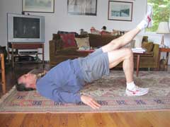 single-leg hip raise