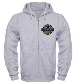 StrongFast Fitness Zip Hoodie